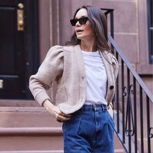 Shopbop Sold Out NYC Brand Yay To Boucle Jacket Med- NEW WITH TAGS!